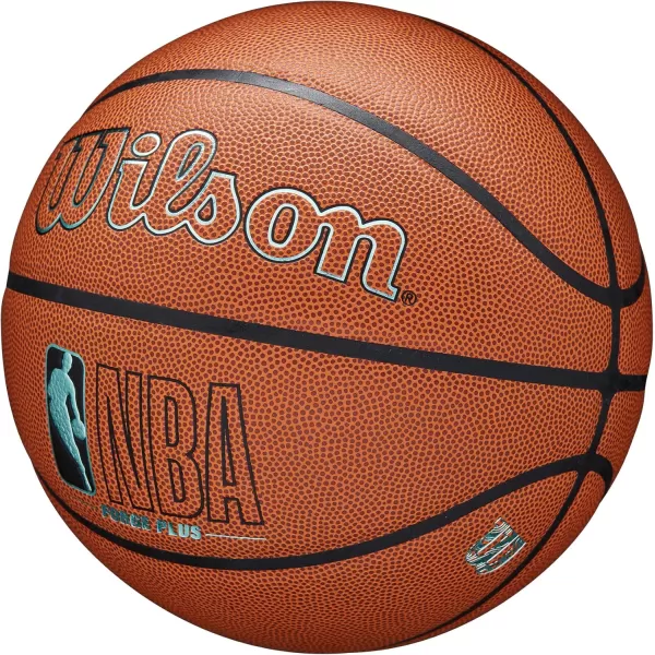 imageWILSON NBA Forge Series IndoorOutdoor BasketballsBrown