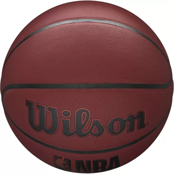 imageWILSON NBA Forge Series IndoorOutdoor BasketballsCrimson