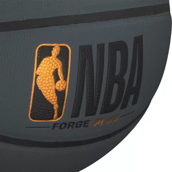 imageWILSON NBA Forge Series IndoorOutdoor BasketballsDark Grey