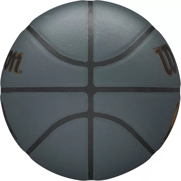 imageWILSON NBA Forge Series IndoorOutdoor BasketballsDark Grey