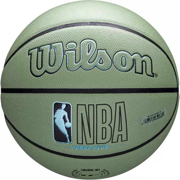 imageWILSON NBA Forge Series IndoorOutdoor BasketballsGreen