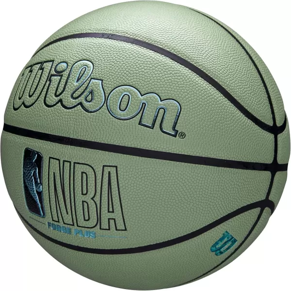 imageWILSON NBA Forge Series IndoorOutdoor BasketballsGreen