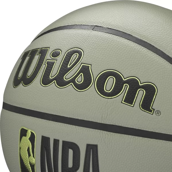 imageWILSON NBA Forge Series IndoorOutdoor BasketballsKhaki