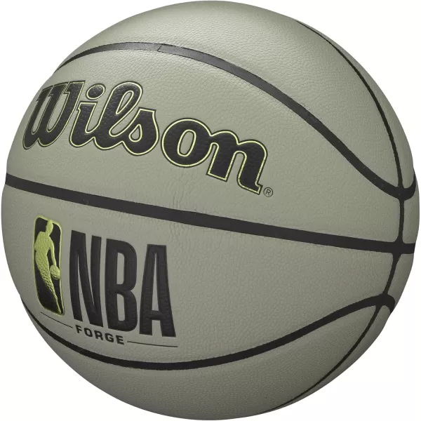 imageWILSON NBA Forge Series IndoorOutdoor BasketballsKhaki