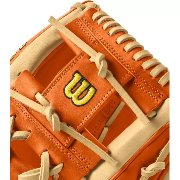 imageWILSON Winter 2024 A2K Infield Baseball GlovesBlondeOrange Tan