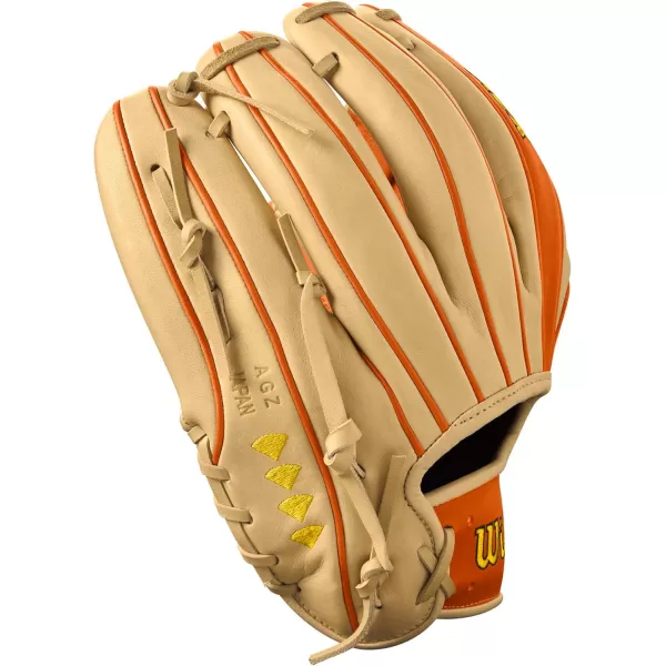 imageWILSON Winter 2024 A2K Infield Baseball GlovesBlondeOrange Tan