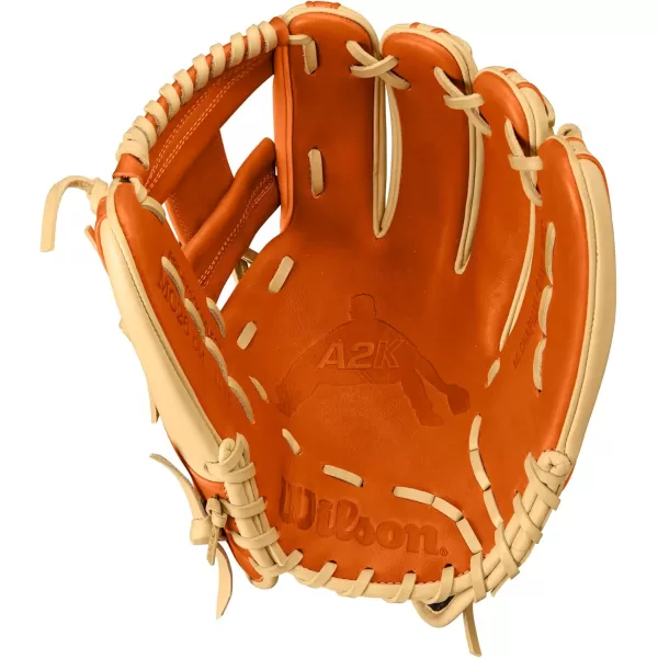 imageWILSON Winter 2024 A2K Infield Baseball GlovesBlondeOrange Tan