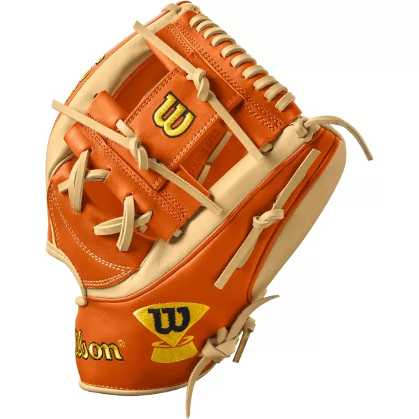 imageWILSON Winter 2024 A2K Infield Baseball GlovesBlondeOrange Tan