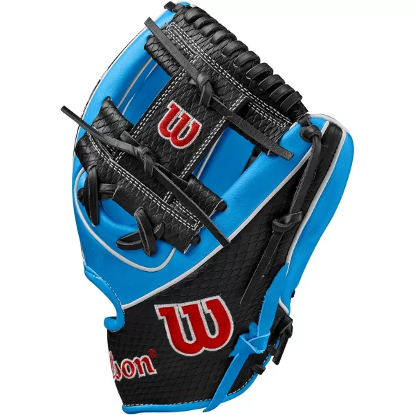 imageWILSON Winter 2024 A2K Infield Baseball GlovesTropical BlueXNavyRed