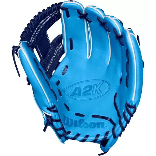 imageWILSON Winter 2024 A2K Infield Baseball GlovesTropical BlueXNavyRed