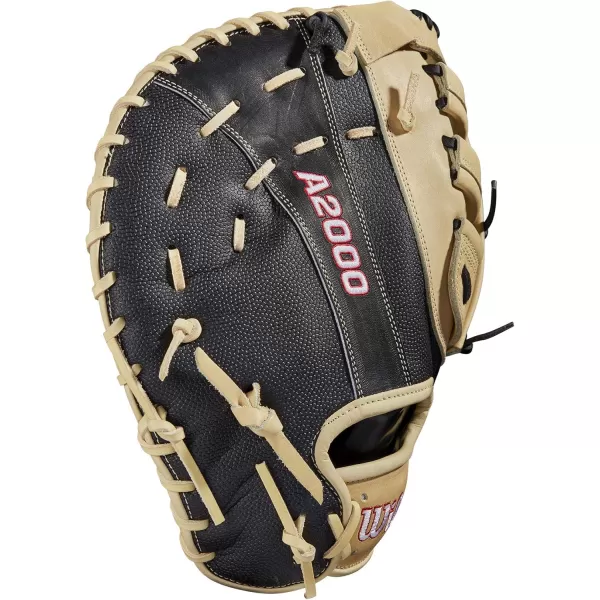 imageWilson A2000 First Base Baseball Mitts  1225quot and 125quotBlondeBlack