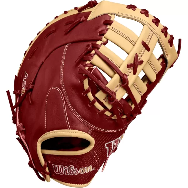 imageWilson Fall 2024 A2K 1679 125 Baseball First Base Mitts  RedBlondeLeft Hand Throw