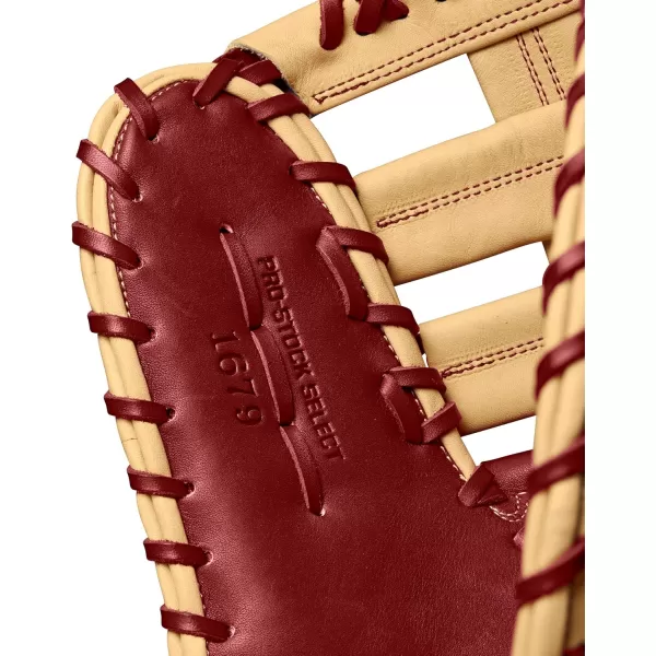 imageWilson Fall 2024 A2K 1679 125 Baseball First Base Mitts  RedBlondeLeft Hand Throw