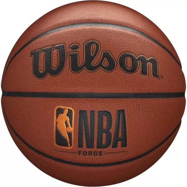 imageWILSON NBA Forge Series IndoorOutdoor BasketballsBrown