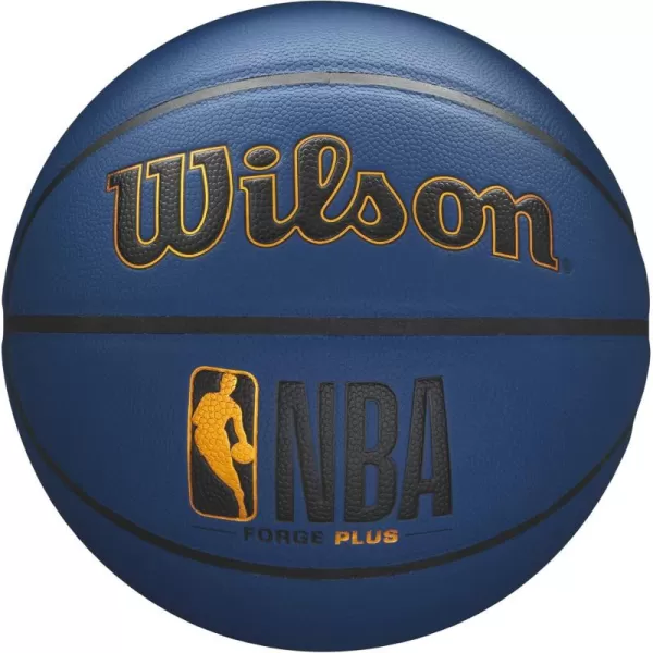 imageWILSON NBA Forge Series IndoorOutdoor BasketballsDeep Navy