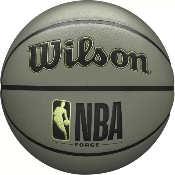 imageWILSON NBA Forge Series IndoorOutdoor BasketballsKhaki