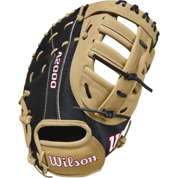 imageWilson A2000 First Base Baseball Mitts  1225quot and 125quotBlondeBlack