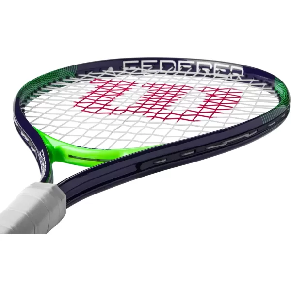 imageWilson Roger Federer JuniorYouth Recreational Tennis RacketsNavyGreen