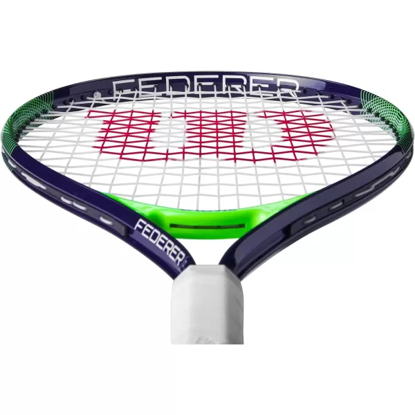 imageWilson Roger Federer JuniorYouth Recreational Tennis RacketsNavyGreen