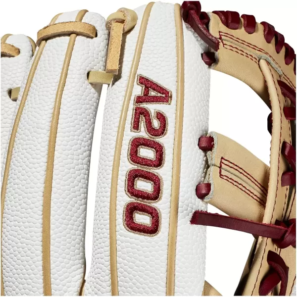 imageWilson 2021 2021 A2000 FP75SS 1175quot Infield Fastpitch Glove  Right Hand Throw BlondeWhiteRed