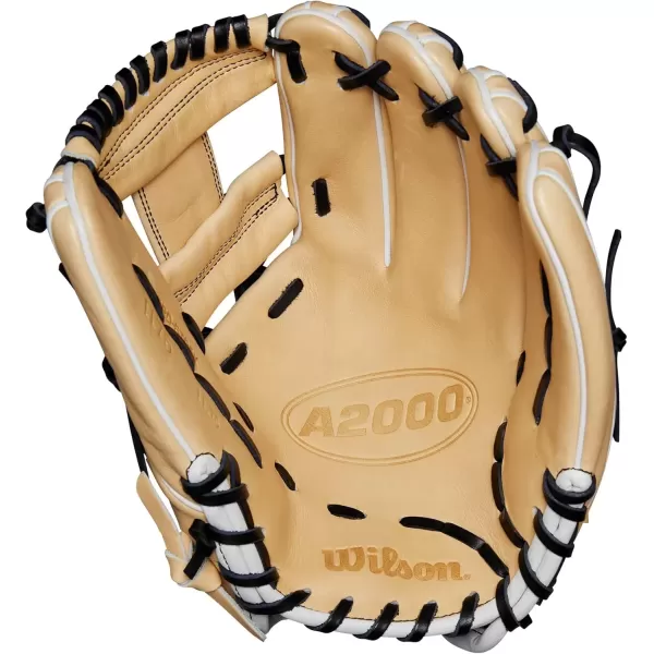 imageWilson Fall 2024 A2000 FP75 1175 Fastpitch Infield Glove  Right Hand Throw BlondeBlackTeal