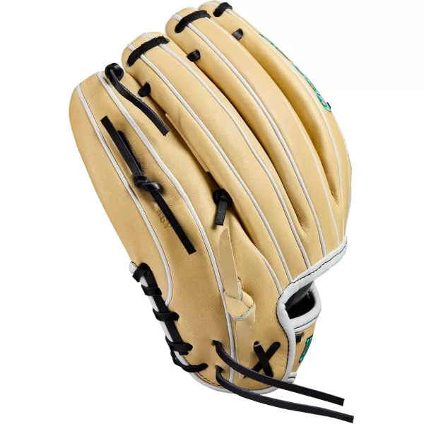 imageWilson Fall 2024 A2000 FP75 1175 Fastpitch Infield Glove  Right Hand Throw BlondeBlackTeal