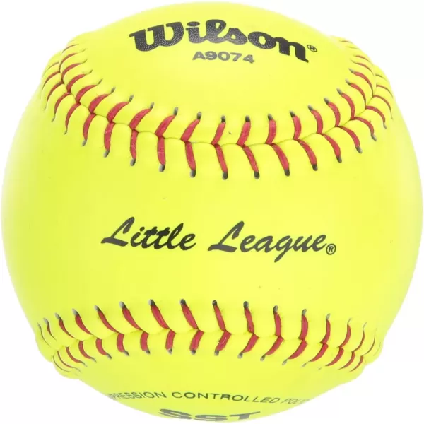 imageWilson Sporting Goods A9074 Little League Softball 12Pack 12Inch Optic Yellow WTA9074BSST