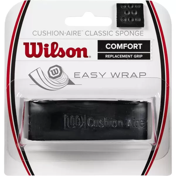 imageWILSON Classic Sponge Tennis Racquet Replacement Grip Black