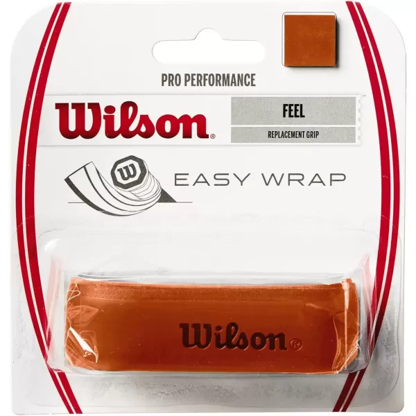 imageWILSON Pro Performance Replacement Tennis Grip  Brown