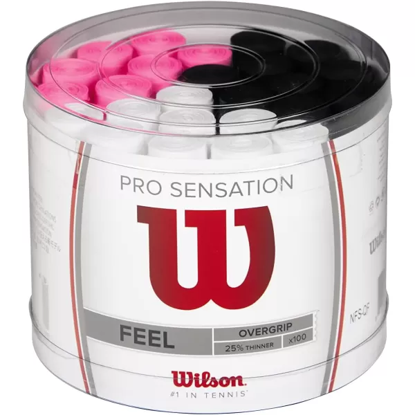 imageWILSON Pro Sensation Overgrip 30Pack BlackAssorted