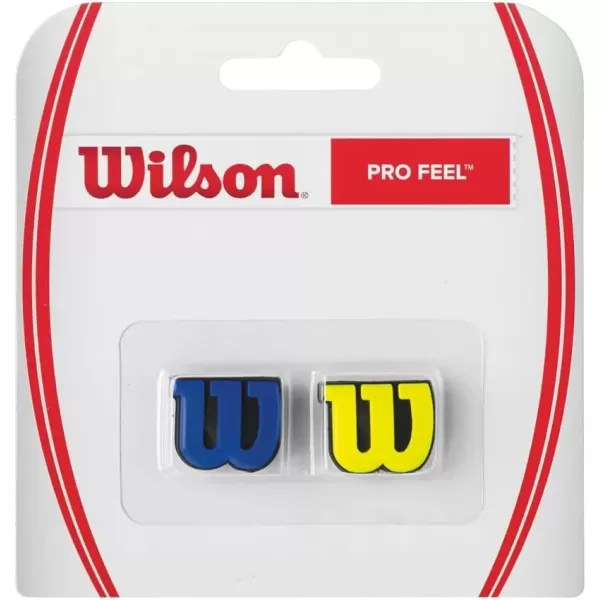 imageWILSON Profeel Tennis Vibration DampenerBlueYellow