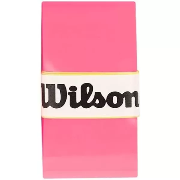 imageWILSON Sensation Pro Tennis Racquet Over Grip WhitePink