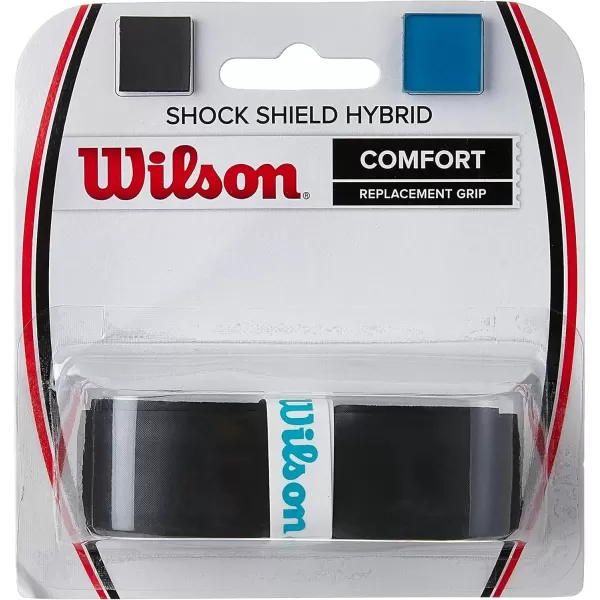 imageWILSON Shock Shield Hybrid Tennis Racquet Replacement Grip Black