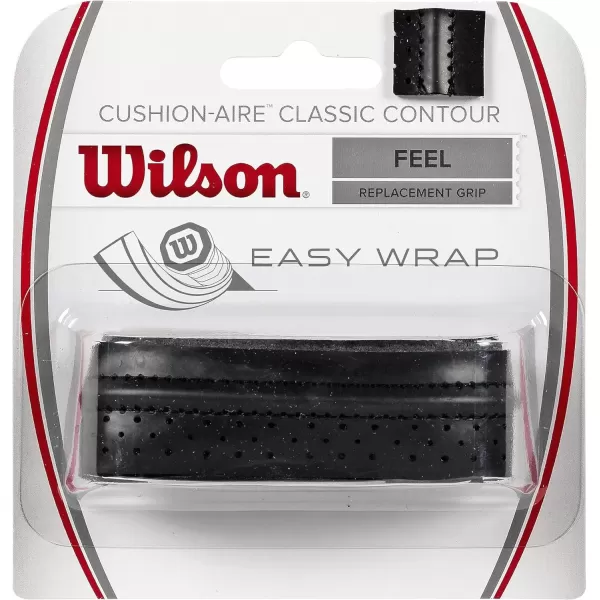 imageWilson 2015 CushionAire Classic Feel Contour Tennis Raquet Replacement GripBlack