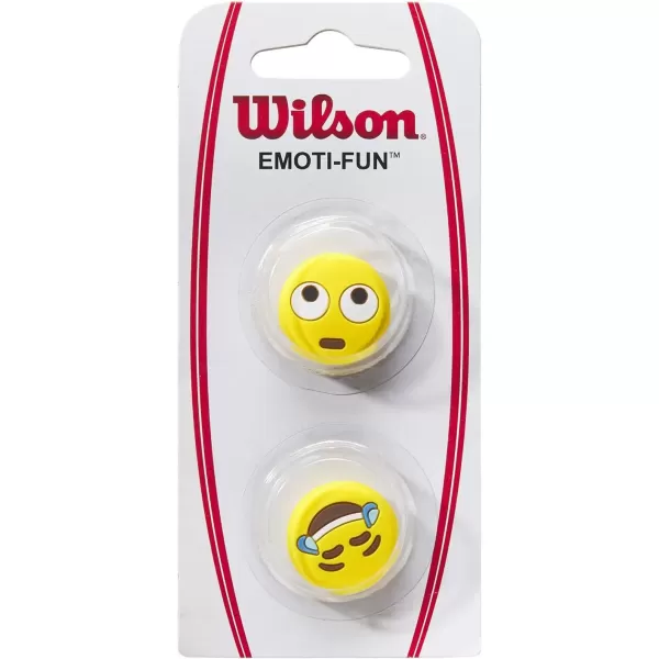 imageWilson Tennis Dampeners  2 PackEye Roll Crying Laughing Emojis