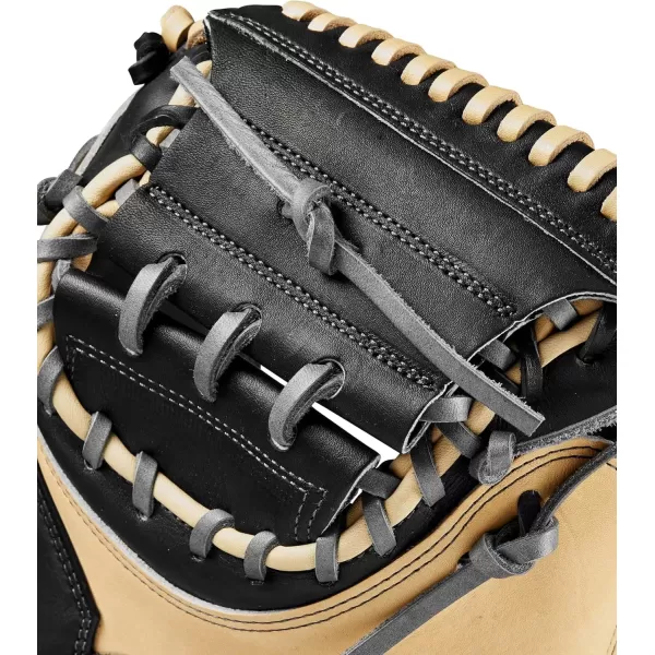 imageWilson A2K Baseball Catchers Mitts  335quot Right Hand ThrowBlondeBlack