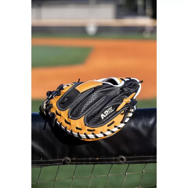 imageWilson A2K Baseball Catchers Mitts  335quot Right Hand ThrowVintage TanBlack