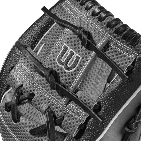 imageWilson A2K Infield Baseball Gloves  115quot 1175quot and 12quot Right Hand ThrowBlackGrey