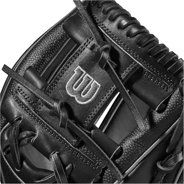 imageWilson A2K Infield Baseball Gloves  115quot 1175quot and 12quot Right Hand ThrowBlackGrey