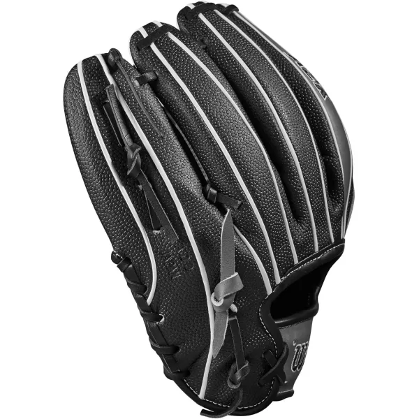 imageWilson A2K Infield Baseball Gloves  115quot 1175quot and 12quot Right Hand ThrowBlackGrey