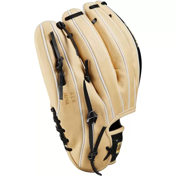 imageWilson A2K Infield Baseball Gloves  115quot 1175quot and 12quot Right Hand ThrowBlondeBlack