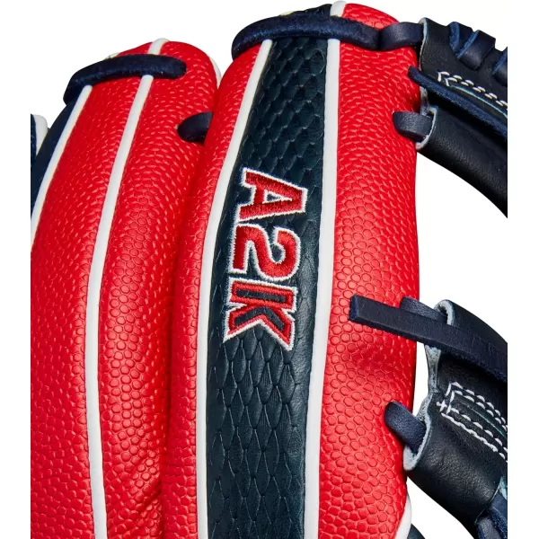 imageWILSON A2K Infield Baseball GlovesNavyRed