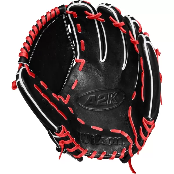 imageWILSON A2K Pitchers Baseball GloveBlackFlamingo