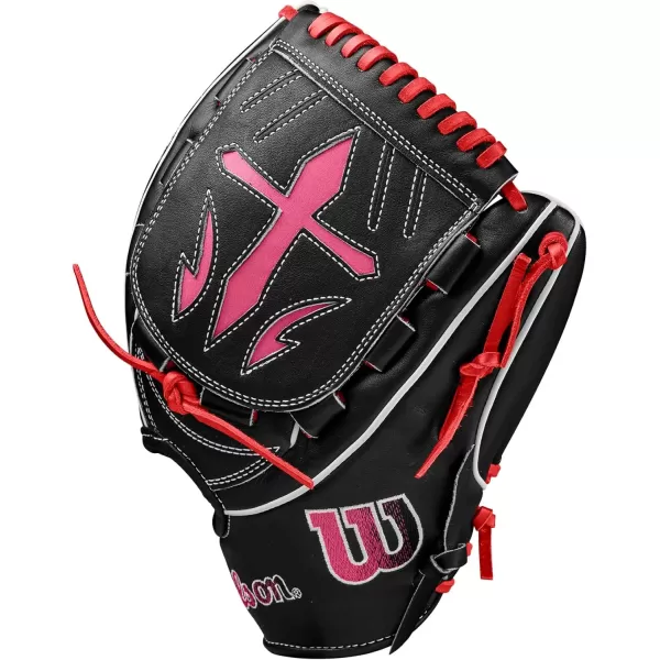 imageWILSON A2K Pitchers Baseball GloveBlackFlamingo