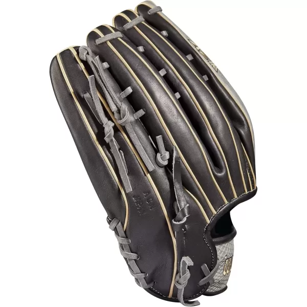 imageWilson A2K Outfield Baseball Gloves  1275quotBlackGrey