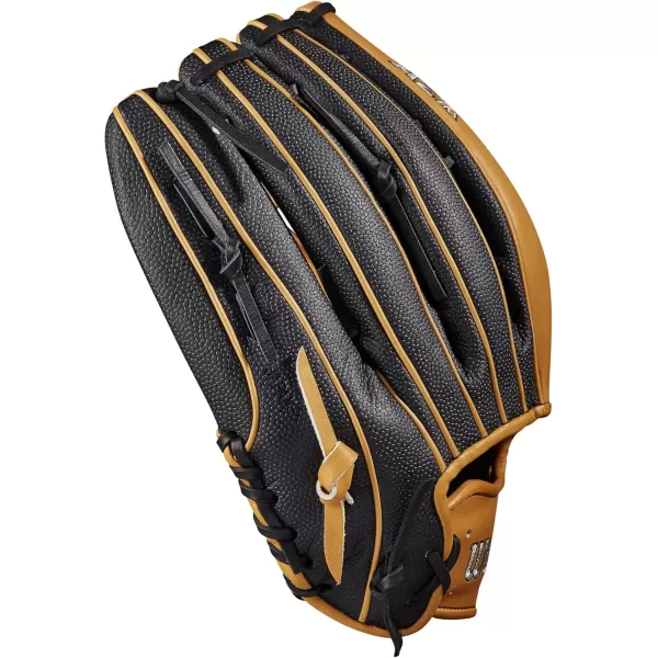 imageWilson A2K Outfield Baseball Gloves  1275quotVintage TanBlack