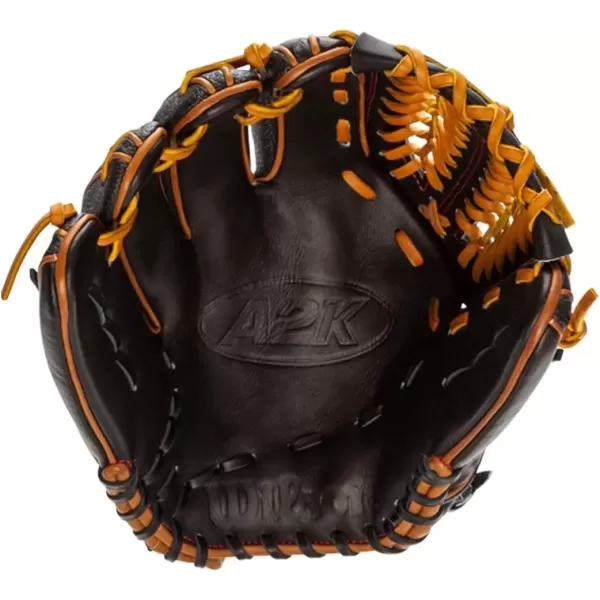 imageWilson A2K Pitchers Baseball Gloves  1175quot and 12quotBlackSaddle Tan