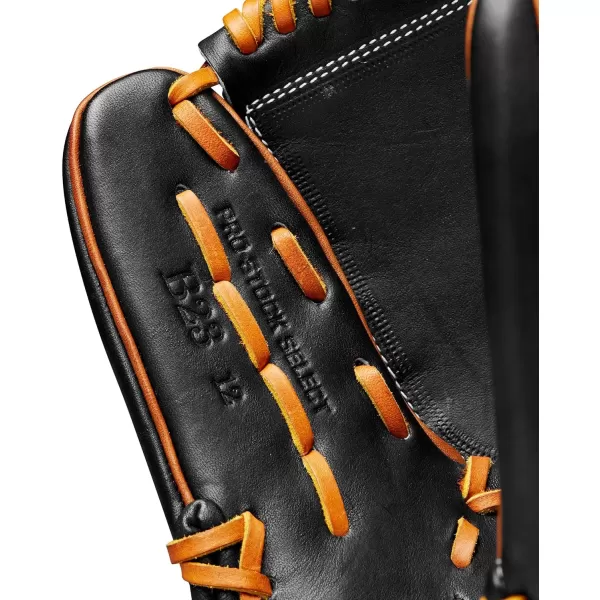 imageWilson A2K Pitchers Baseball Gloves  1175quot and 12quotBlackSaddle Tan