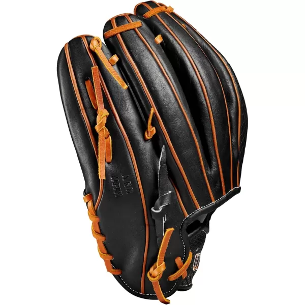 imageWilson A2K Pitchers Baseball Gloves  1175quot and 12quotBlackSaddle Tan