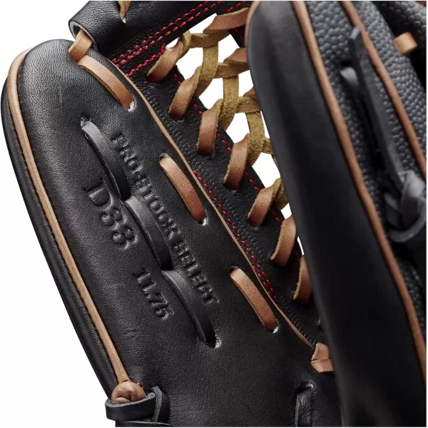 imageWilson A2K Pitchers Baseball Gloves  1175quot and 12quotBlackSaddle Tan